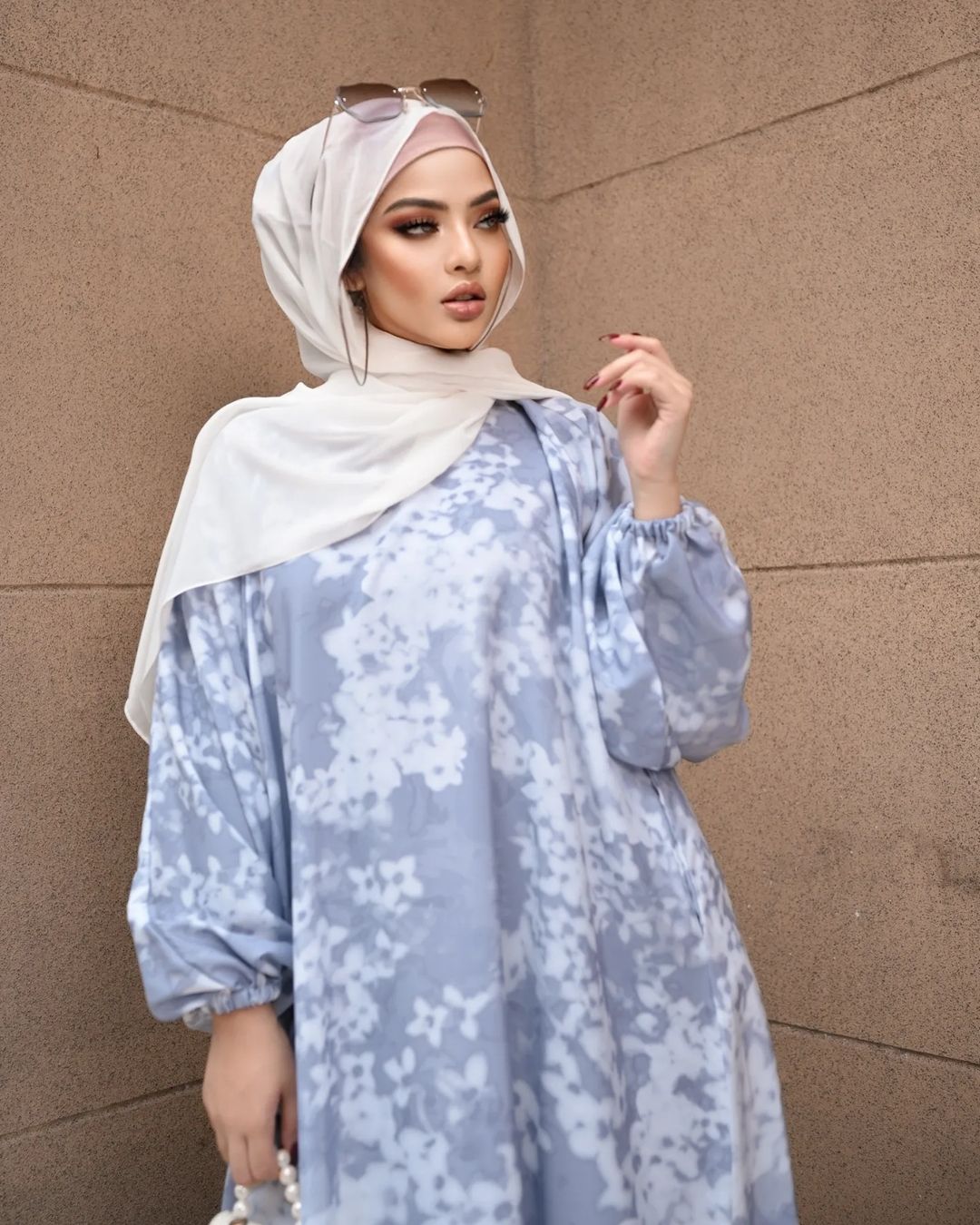 Blue Abaya HAC_0034