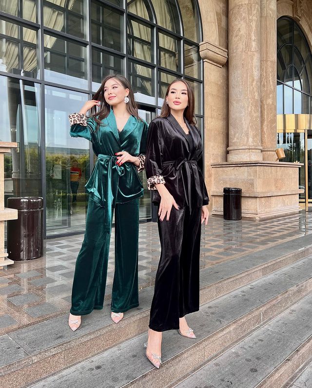 Velvet Co Ord Set HVC-0044