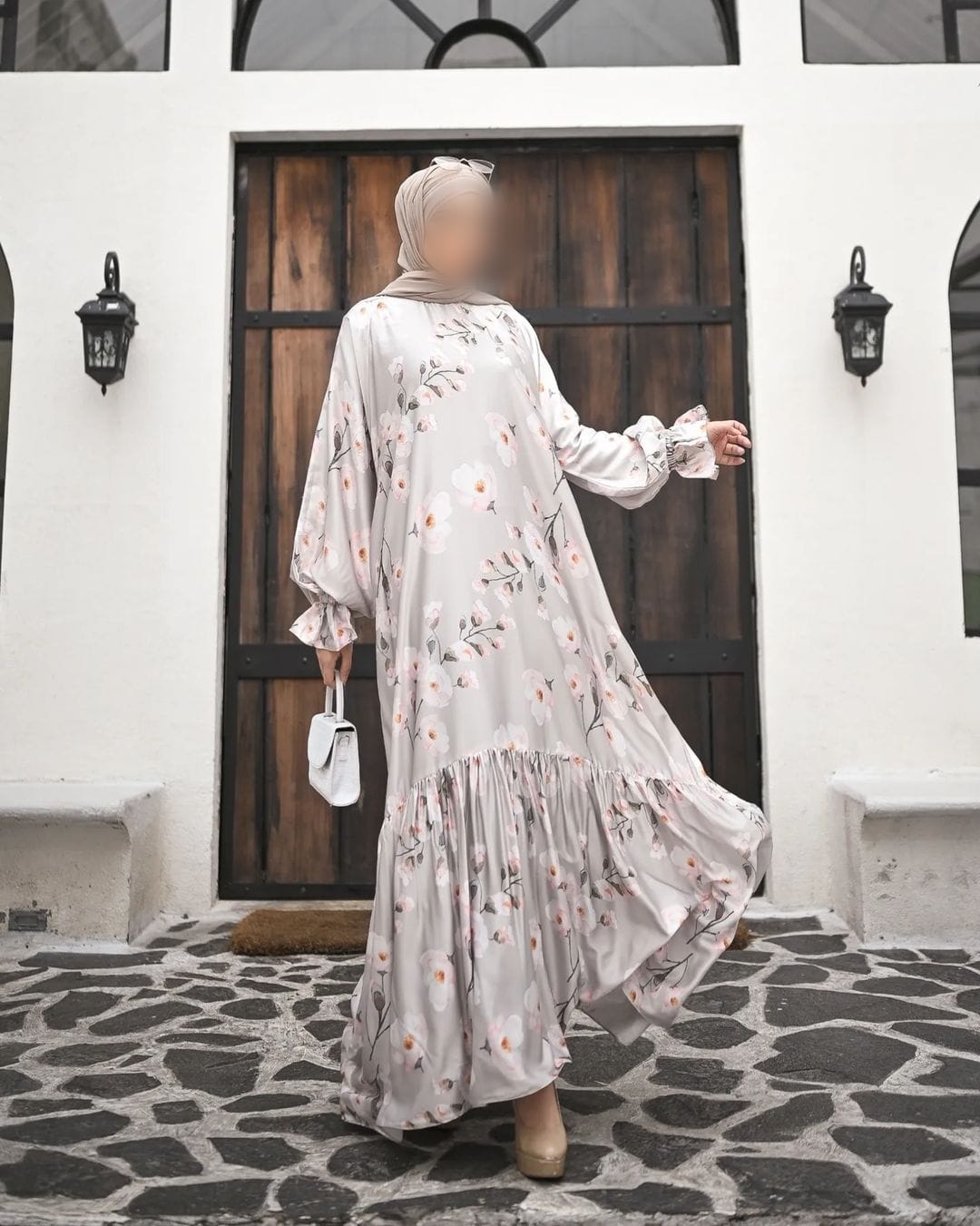 Falisha Grey Series Abaya NAC-039