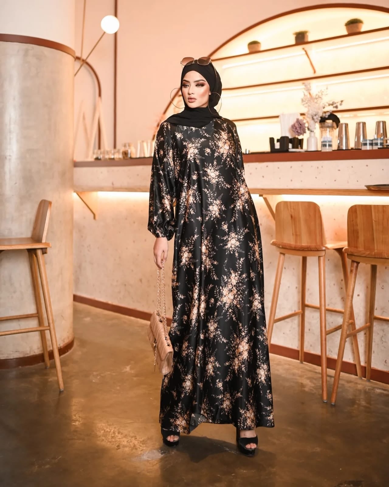 Floral Abaya HAC_0065