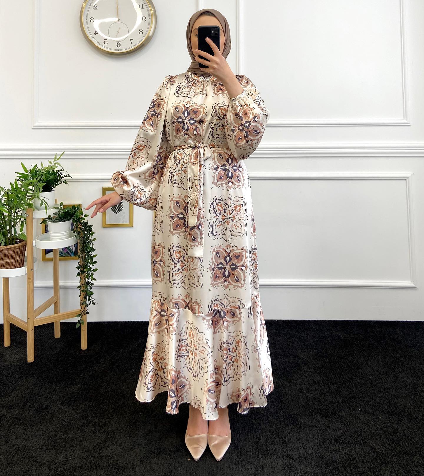 D&G Print Gown Abaya HAC_0056